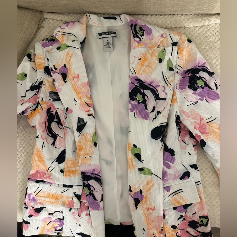 Floral Blazer